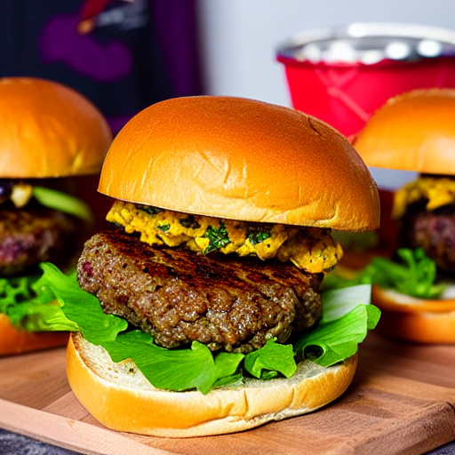 Ras El Hanout Burger
