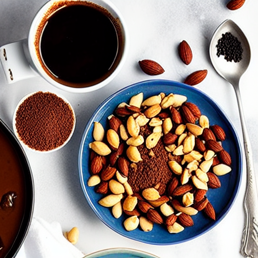 Greek Coffee and Nuts