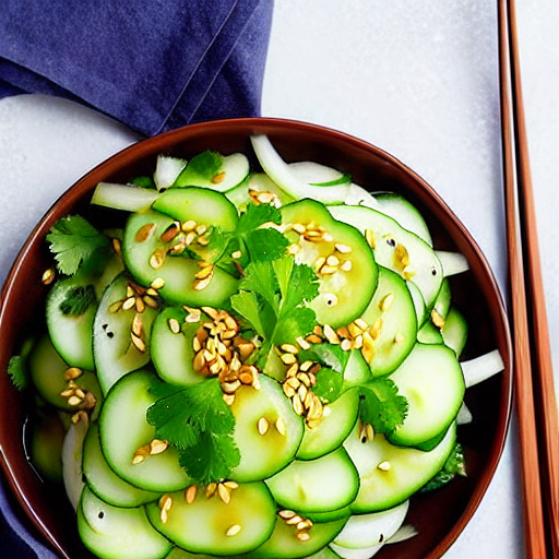 Korean Cucumber Salad