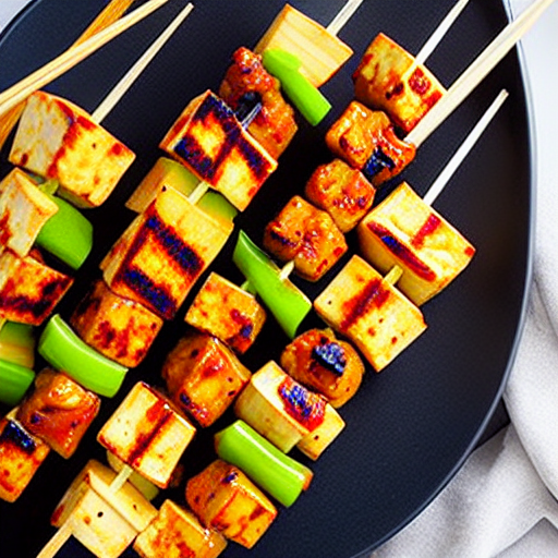Mapo Tofu Skewers