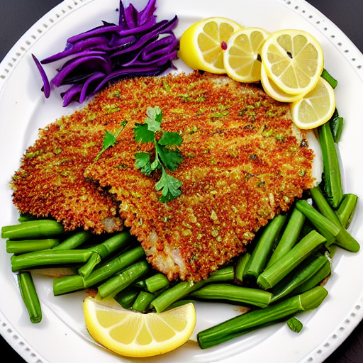 Matzah Crusted Tilapia