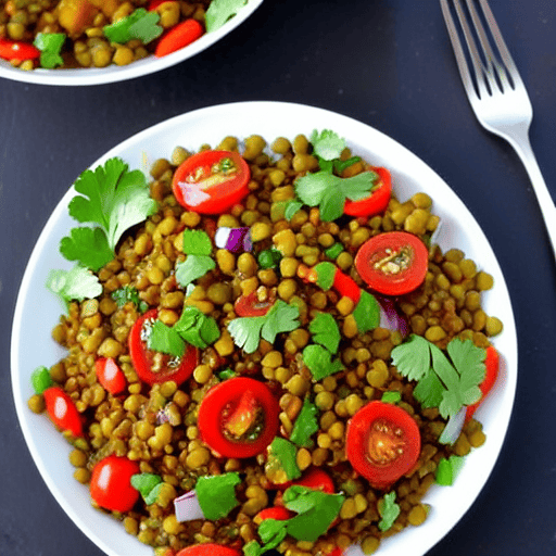 Spiced Lentil Salad