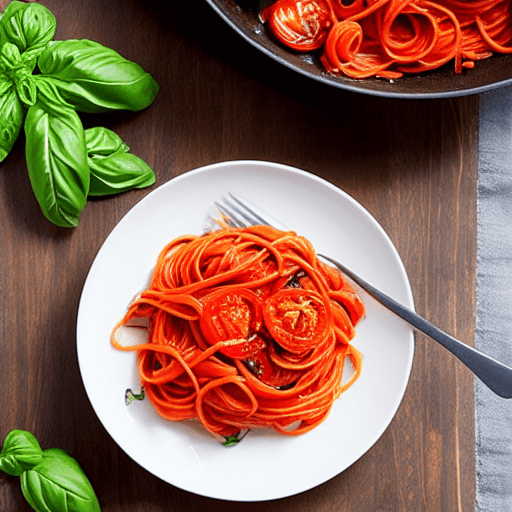 Roasted Tomato and Basil Pasta