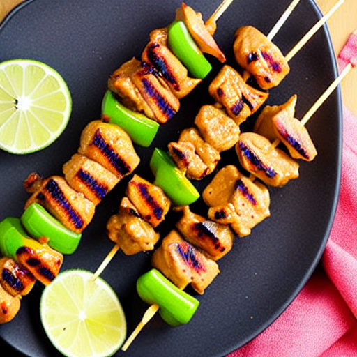Keto Satay Skewers
