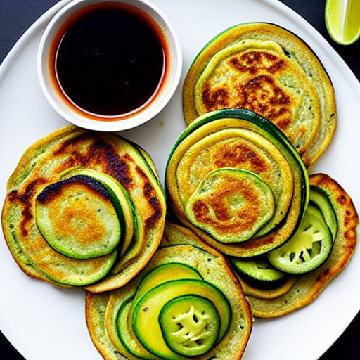 Korean Zucchini Pancakes