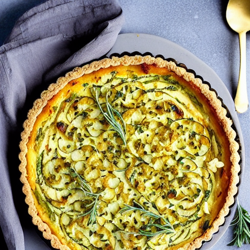 Savory Cauliflower Tart