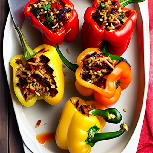 Grilled Stuffed Peppers