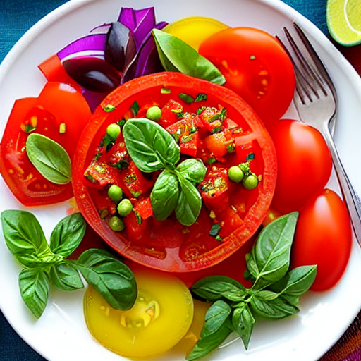 Moroccan Tomato Salad