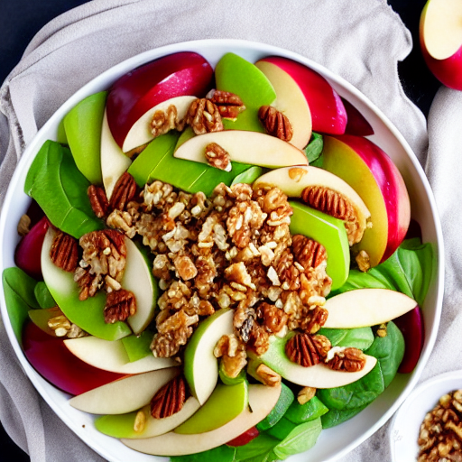 Ensalada de Manzana y Nueces