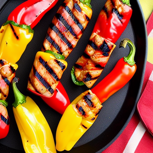 Grilled Peppers