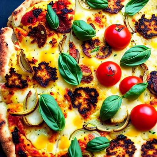 Roasted Cauliflower Pizza