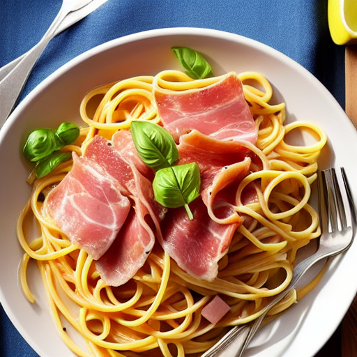 Pasta with Ham