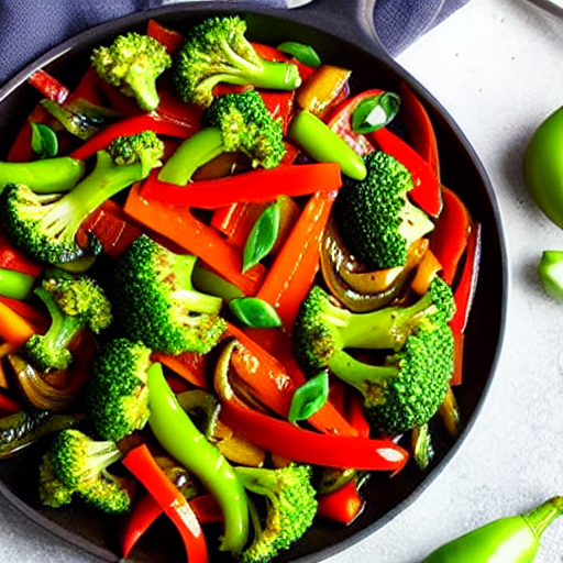 Spicy Vegetable Stir-Fry