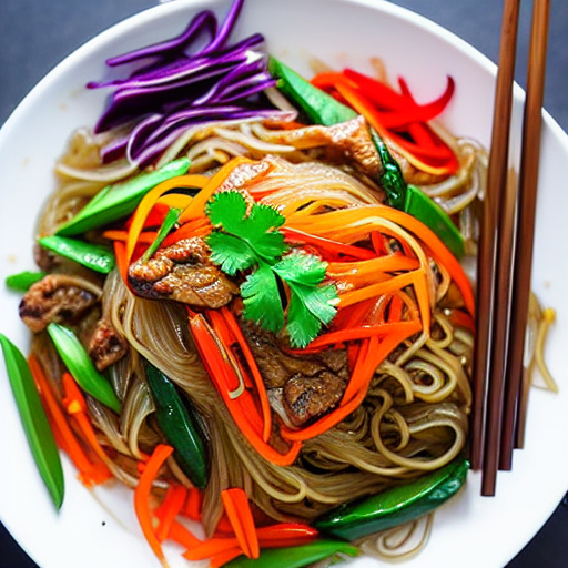 Keto Japchae
