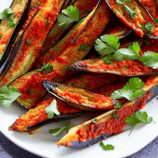 Crispy Baked Eggplant Fries