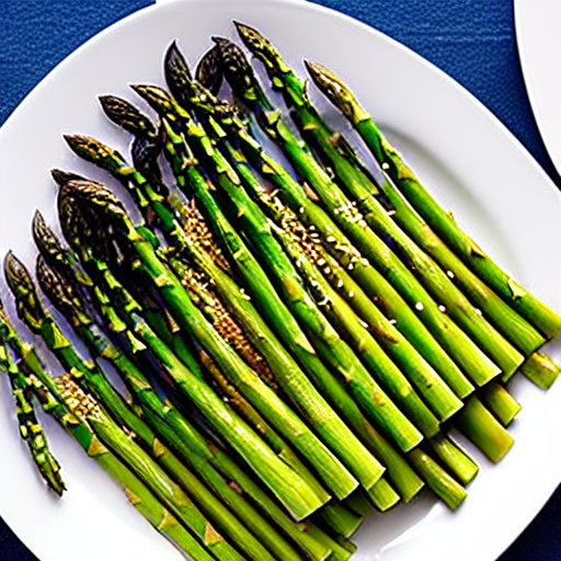 Grilled Asparagus with Sesame