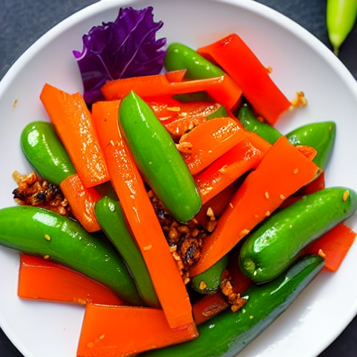 Spicy Pickled Vegetables