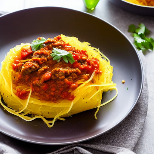 Spaghetti Squash Bolognese