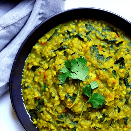 Dal Palak Khichdi