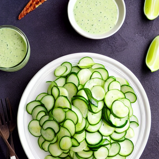 Creamy Cucumber Salad