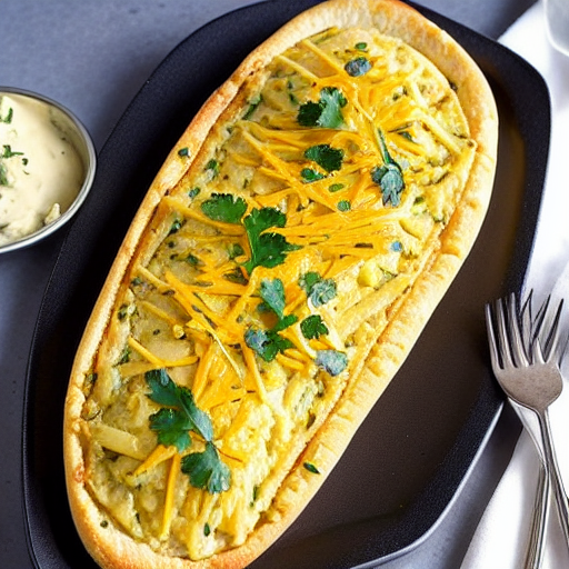 Vegan Cheesy Garlic Bread