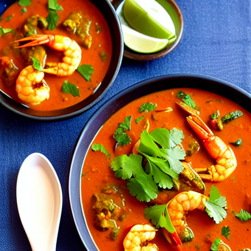 Chettinad Prawn Curry
