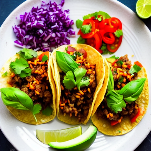 Tacos de Albahaca