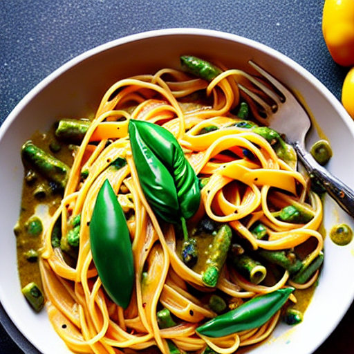 Pasta al Poblano