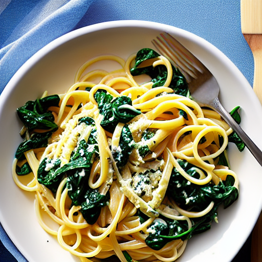 Pasta with Ricotta and Spinach