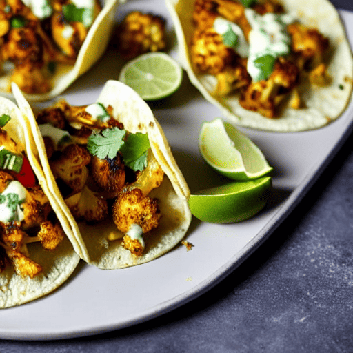 Roasted Cauliflower Tacos