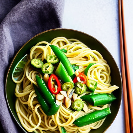 Green Curry Noodles