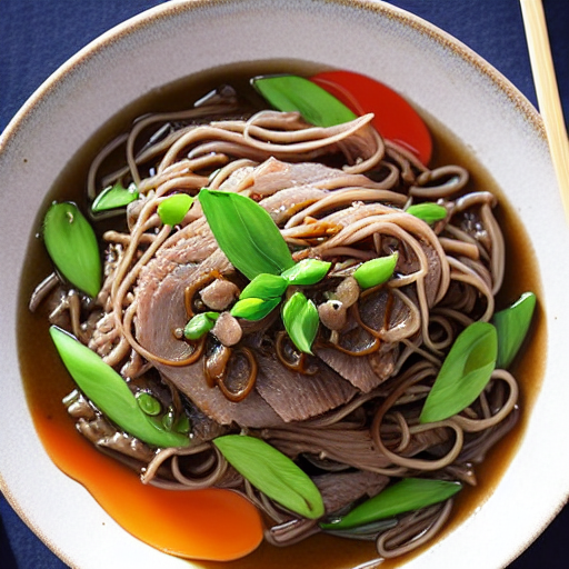Soba with Duck