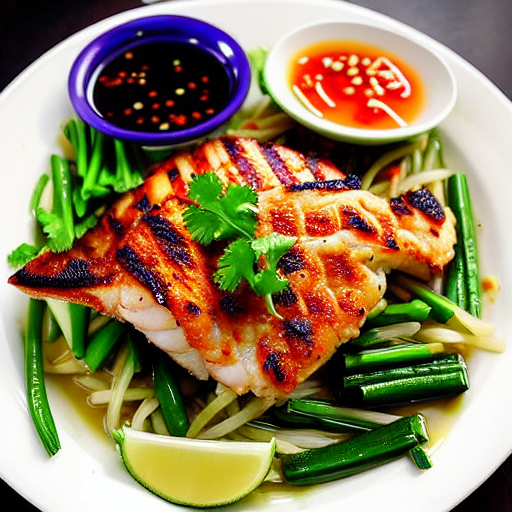 Cá Mú Nướng Muối