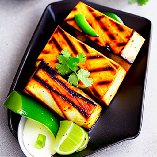 Kimchi Grilled Tofu