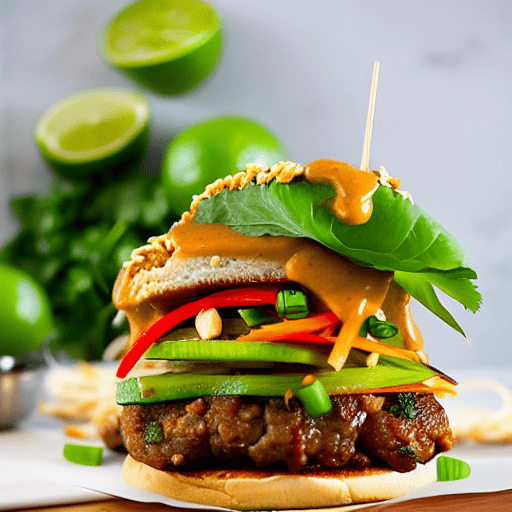Pad Thai Burger