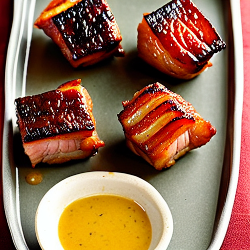 Braised Pork Belly Bites