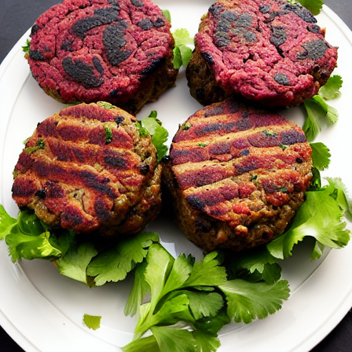 Spiced Lamb Burgers