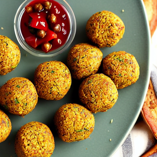 Baked Falafel Bites