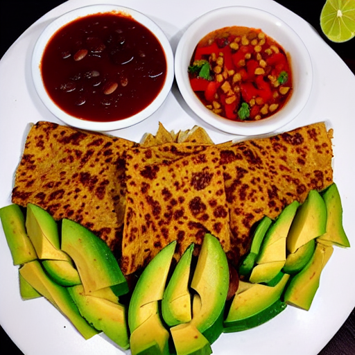 Vegan Tlayudas
