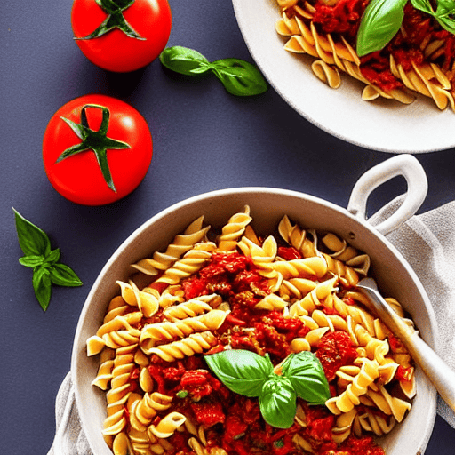 Pasta con Tomate Seco