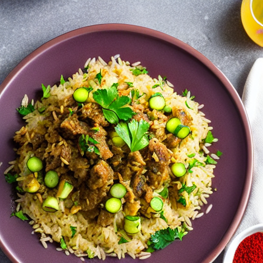 Riz Ma' Kousa Wa Kharouf