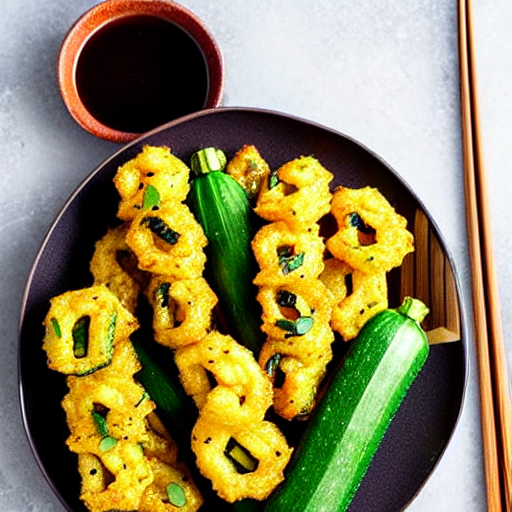 Vegan Zucchini Tempura
