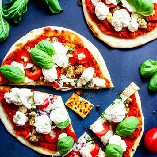 Cauliflower Gyro Pizza