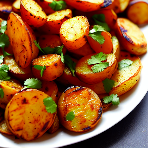 Chaat Masala Potatoes