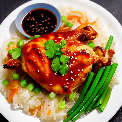 Korean Chicken Rice