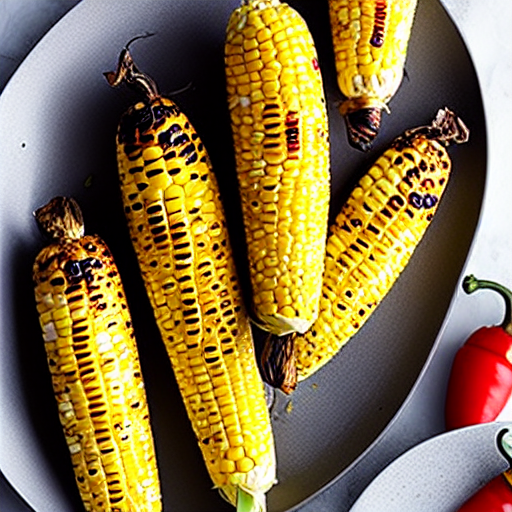 Spicy Grilled Corn