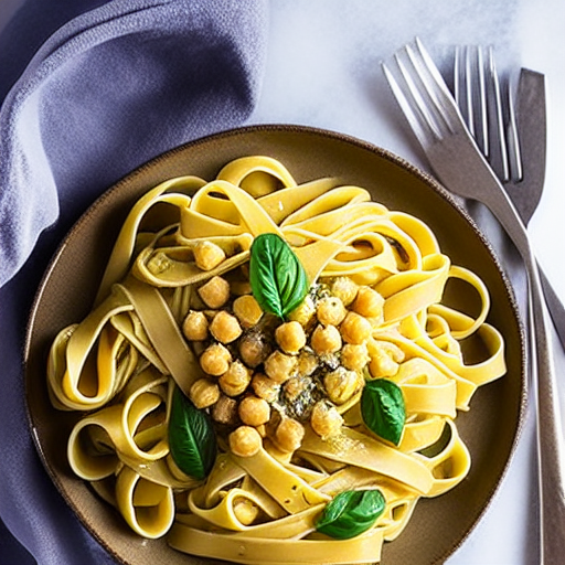 Fettuccine de Grão-de-bico