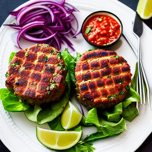 Greek Lamb Burger