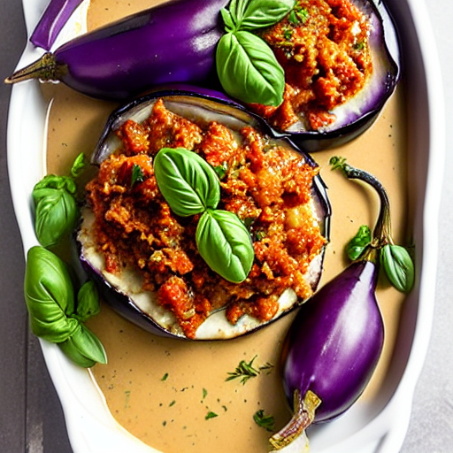 Eggplant Papoutsakia
