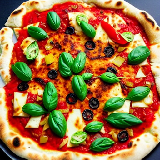 Hakka Naan Pizza